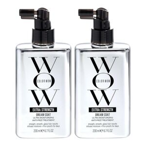 Color Wow - Dream Coat Extra Strength (6.7 oz) - Anti-Frizz Pack of 2